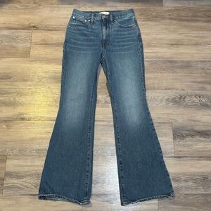 Madewell high rise Perfect Vintage Flare Jean size 27